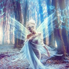 Схема вышивки «фея»