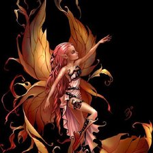 Схема вышивки «фея»