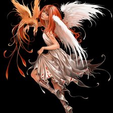 Схема вышивки «фея»