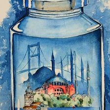 Оригинал схемы вышивки «Стамбул» (№2439697)