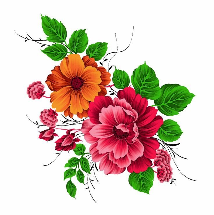 Цветы - оригинал