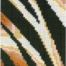 Схема вышивки «тигр»