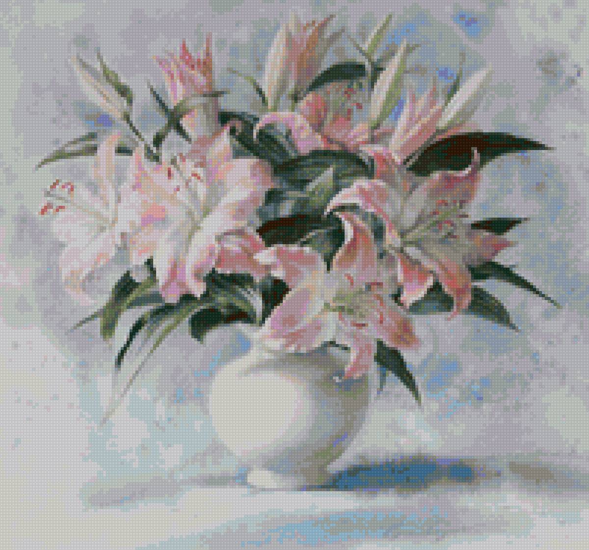 Букет лилий - предпросмотр