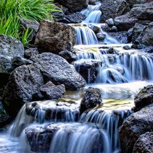 Схема вышивки «Водопад»