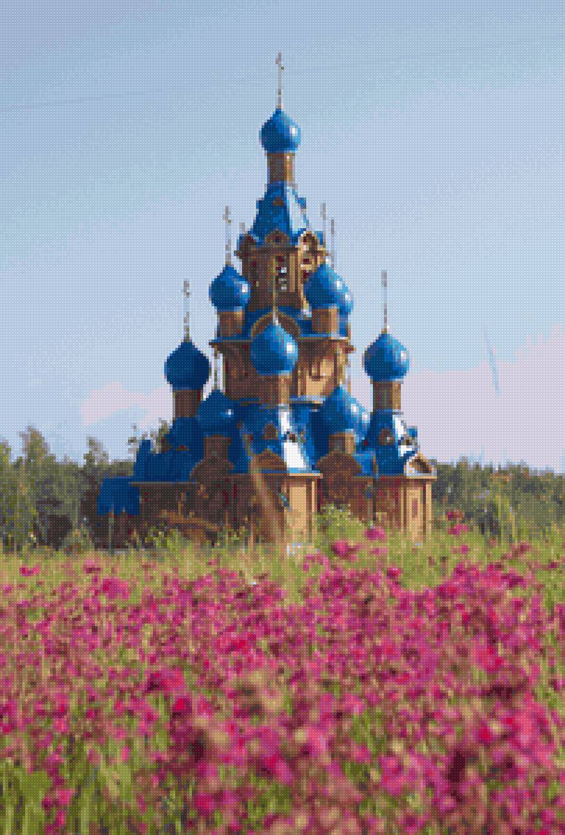 Храм Преображения Господня - купола, храм, церковь - предпросмотр