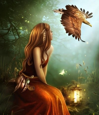 LUZ - paisaje - оригинал