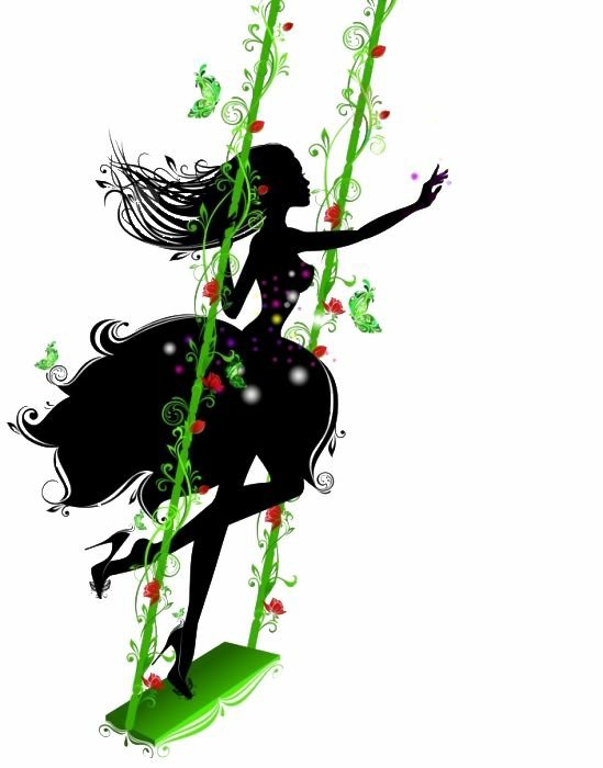 Качели - качели, платье - оригинал