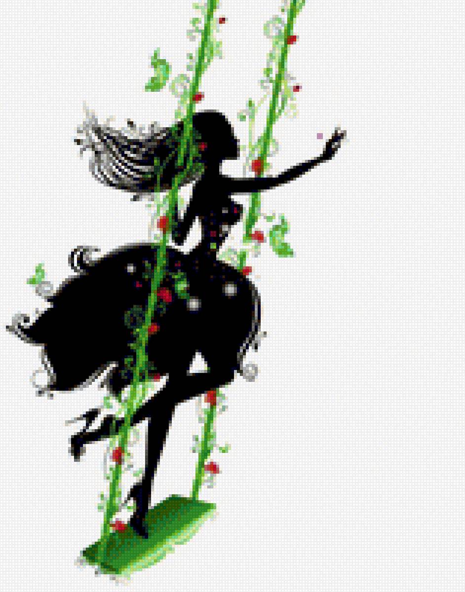 Качели - платье, качели - предпросмотр