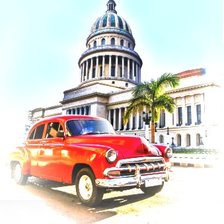 Схема вышивки «Куба, Гавана»