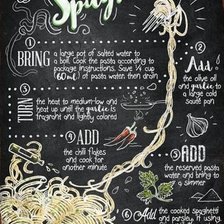 Схема вышивки «spagetti»