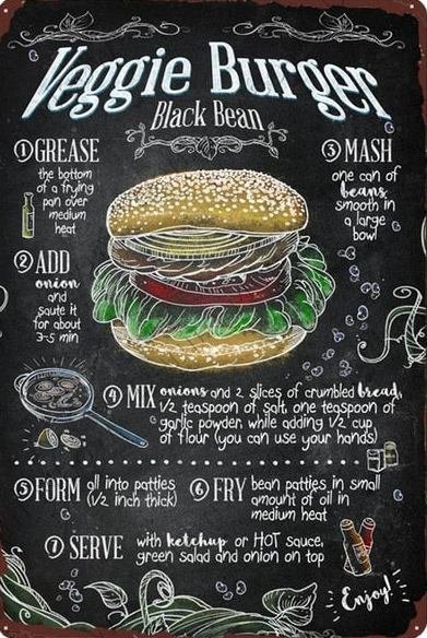 veggie burger - оригинал