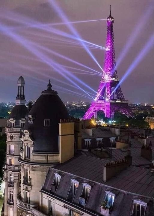 Ночной Париж - париж - оригинал