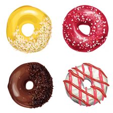 Оригинал схемы вышивки «donut 1» (№2445370)