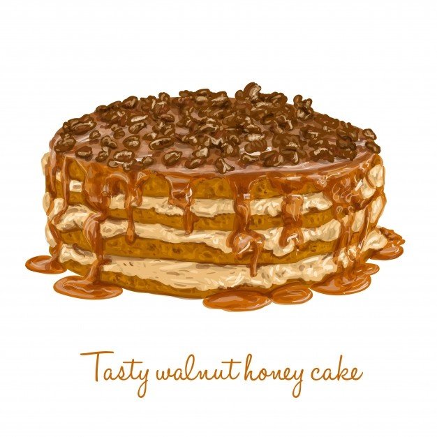 cake - wallnut - оригинал