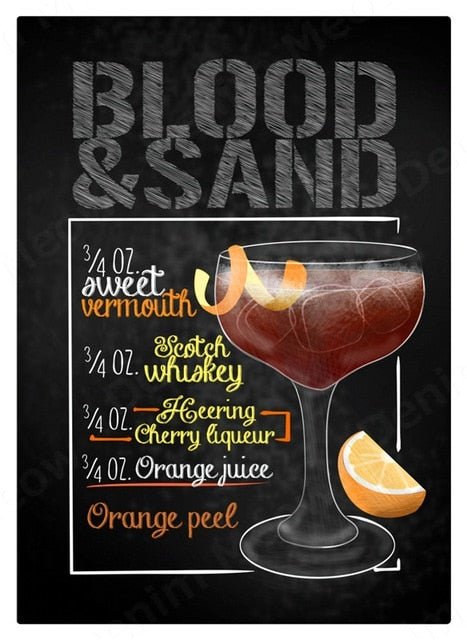 nápoje - blood & sand - оригинал