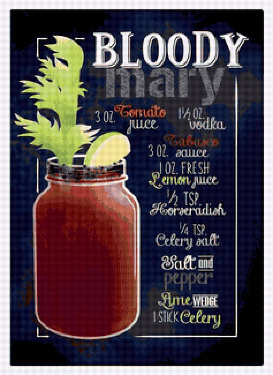 nápoje - bloody mary - предпросмотр