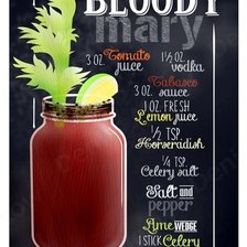 nápoje - bloody mary