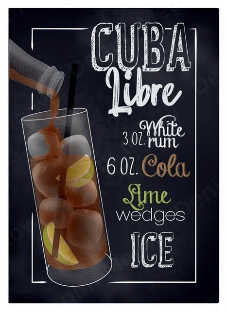 nápoje - cuba libre - оригинал