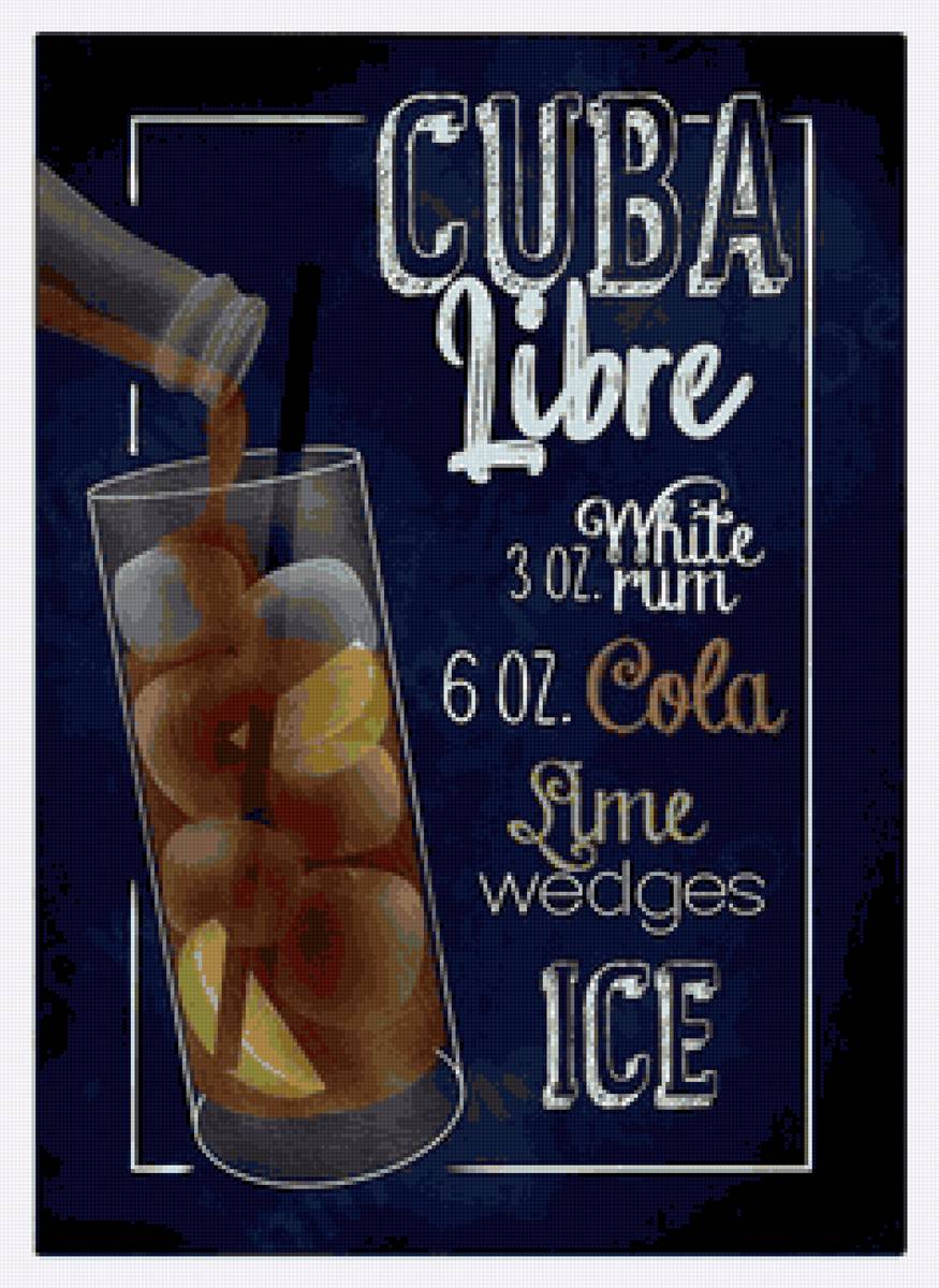 nápoje - cuba libre - предпросмотр