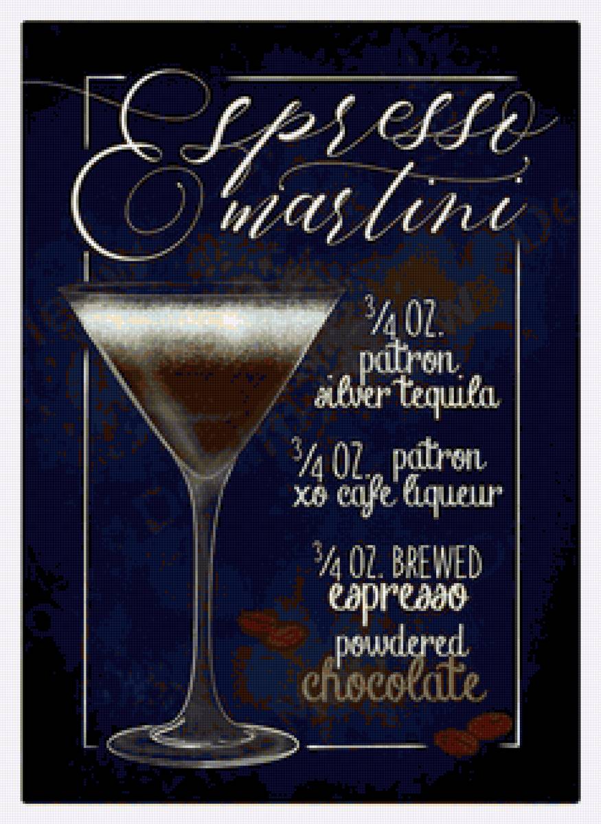 nápoje - espresso martini - предпросмотр