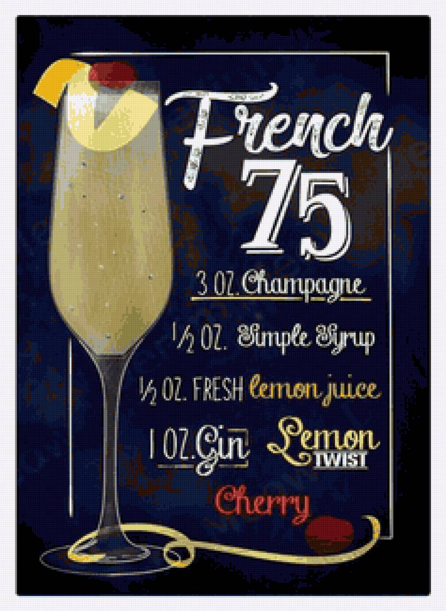 nápoje - french 75 - предпросмотр