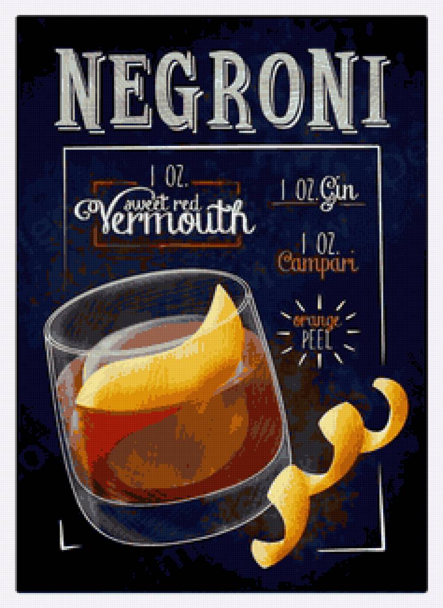 nápoje - negroni - предпросмотр