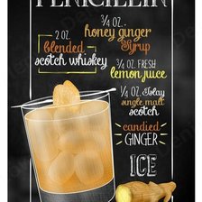 Схема вышивки «nápoje - penicillin»