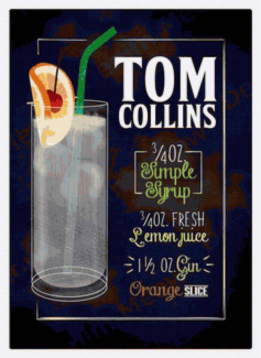 nápoje - tom collins - предпросмотр