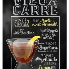 nápoje - vieux carre