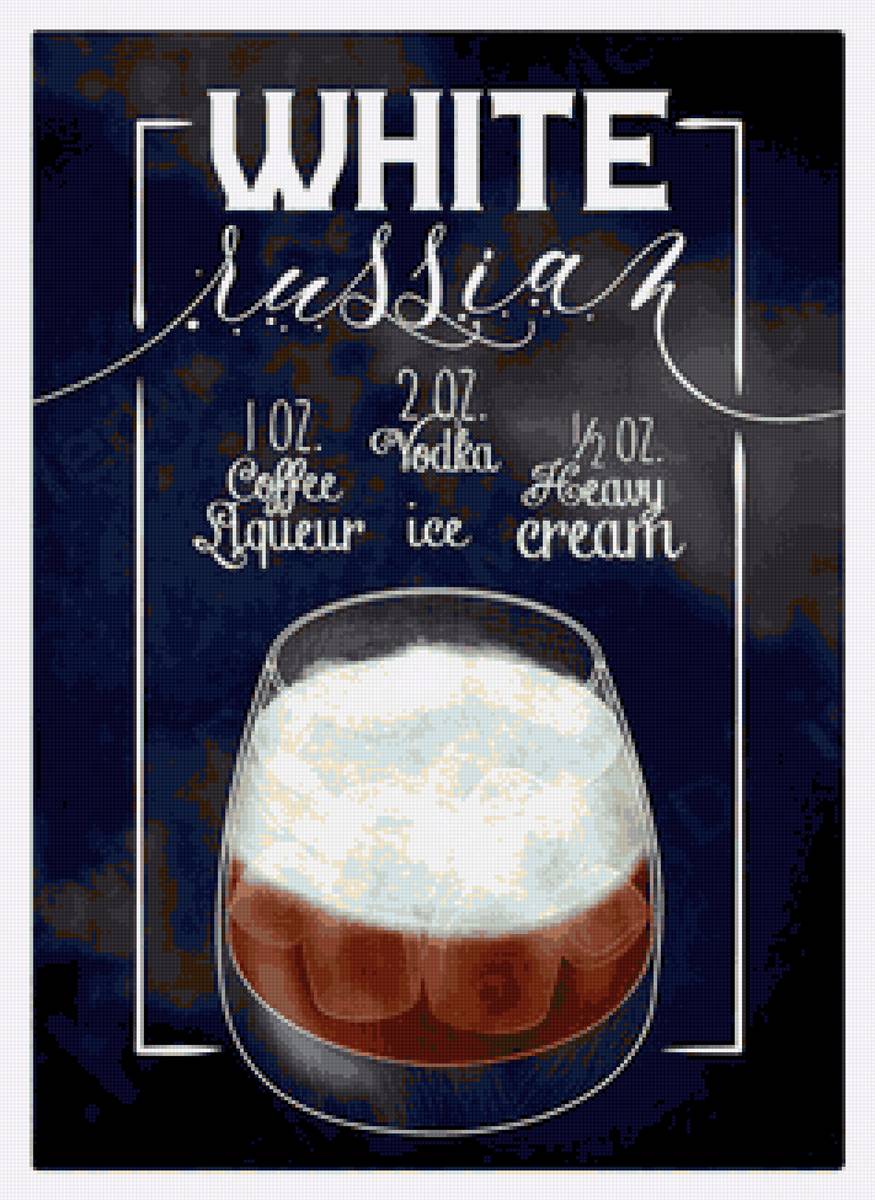 nápoje - white russian - предпросмотр