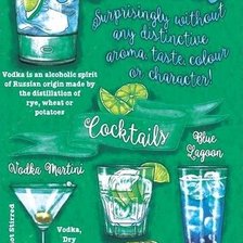 Схема вышивки «nápoje 3 - vodka»