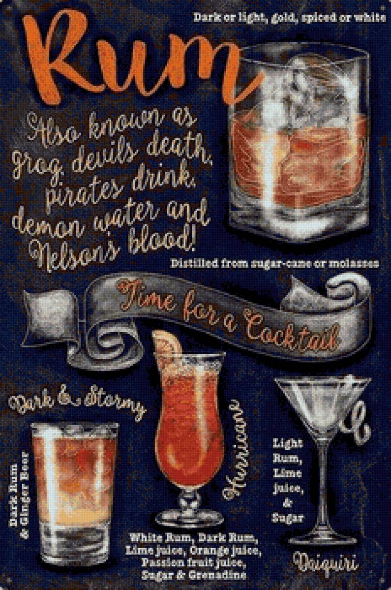 nápoje 3 - rum - предпросмотр