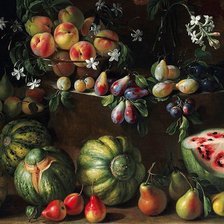 Схема вышивки «Натюрморт с тыквами»