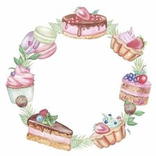 Схема вышивки «recipe book»