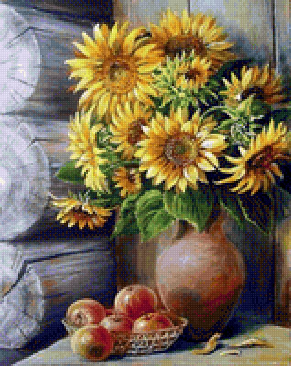 деревенский букет - предпросмотр