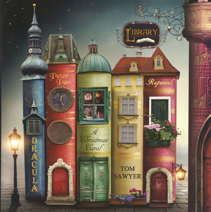 ciudad de los libros - fantasia - оригинал