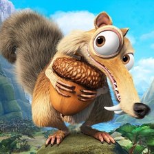 Схема вышивки «белка»