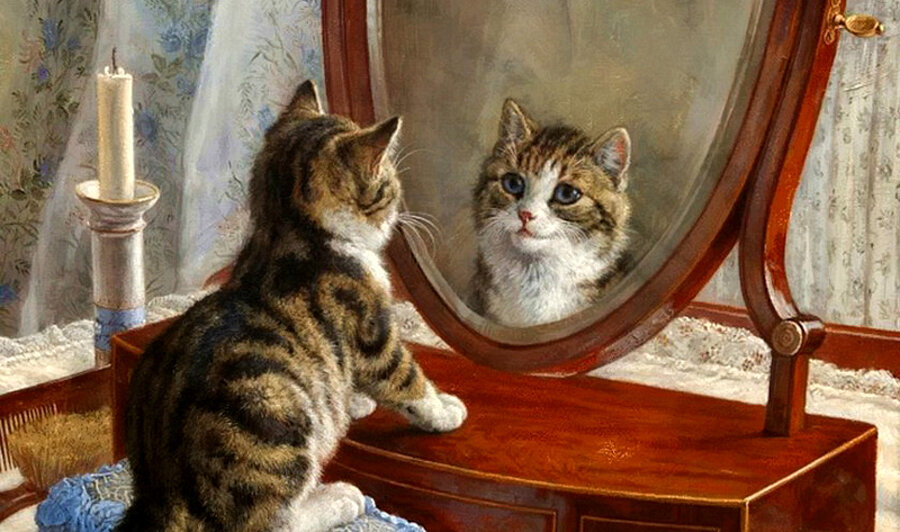 Картина - котенок - оригинал