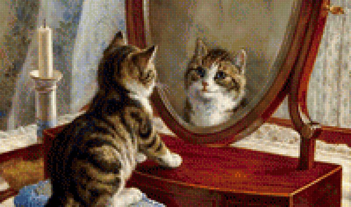 Картина - котенок - предпросмотр