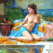 Схема вышивки «нагота2»