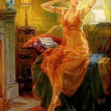 Схема вышивки «утро»