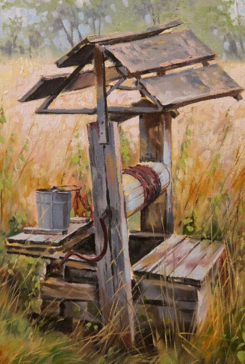 El poso - paisaje - оригинал