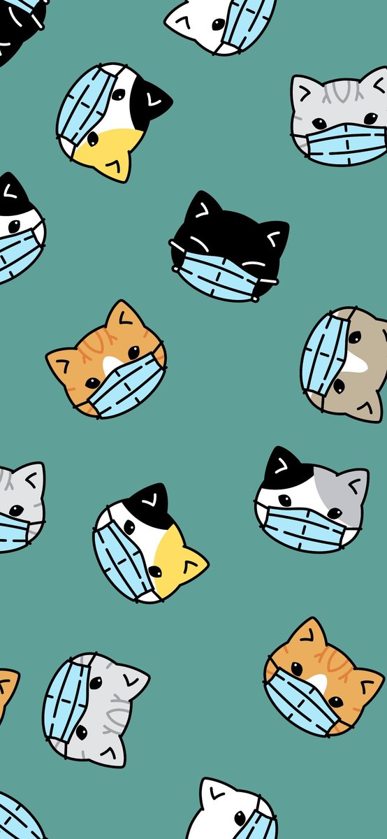 Котики - маска кот кошка котята защита - оригинал