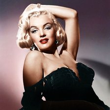 Схема вышивки «М.Монро»