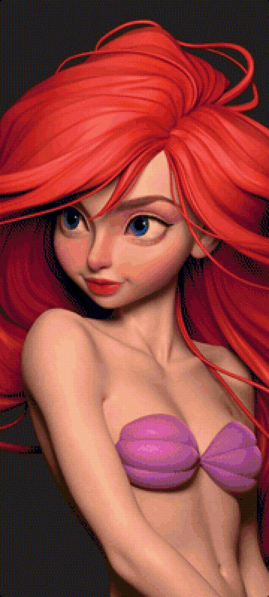 Ариэль - русалочка море девочка - предпросмотр