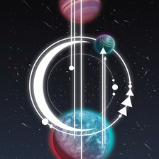 Схема вышивки «Планеты»