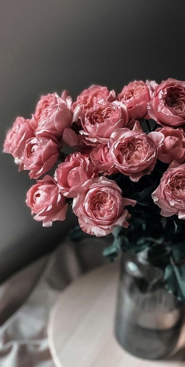 Ваза с цветами - цветы, розы, букет, пионы, ваза - оригинал