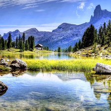 Схема вышивки «Пейзаж»