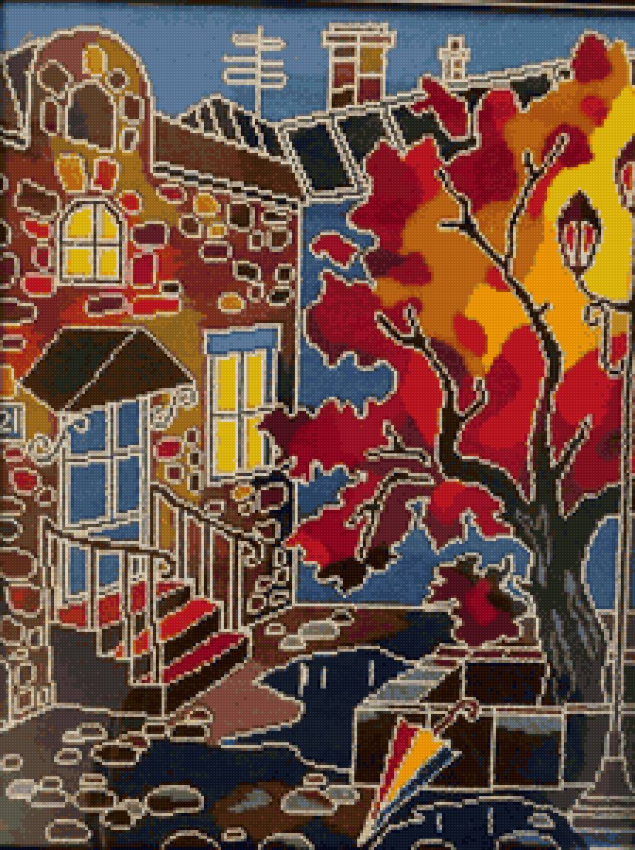 после дождя - рисунок - предпросмотр