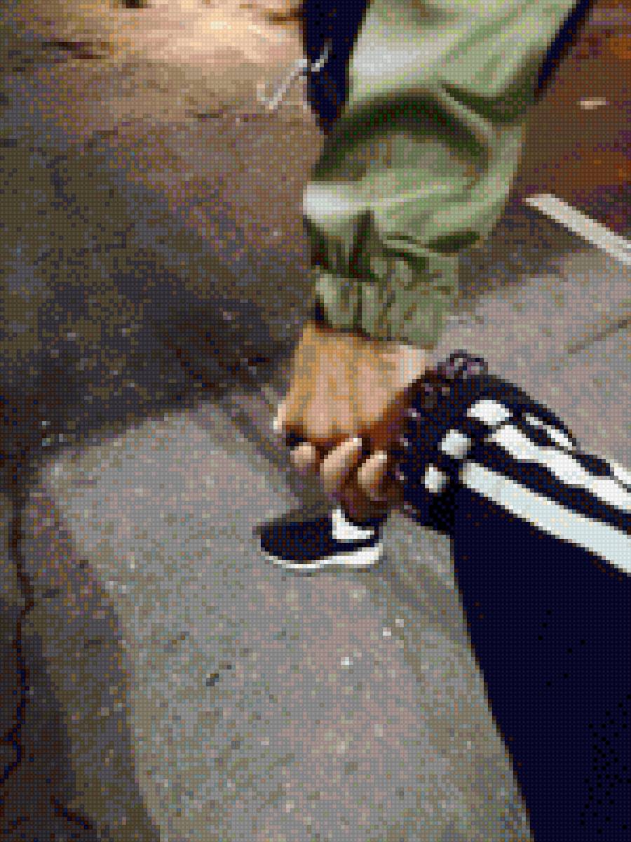 Любовь - сплетение рук - предпросмотр